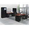Fusion Pedestal Desk, 30 D, 66 W, 29 H, Cherry, Wood|Metal MDP6630CH